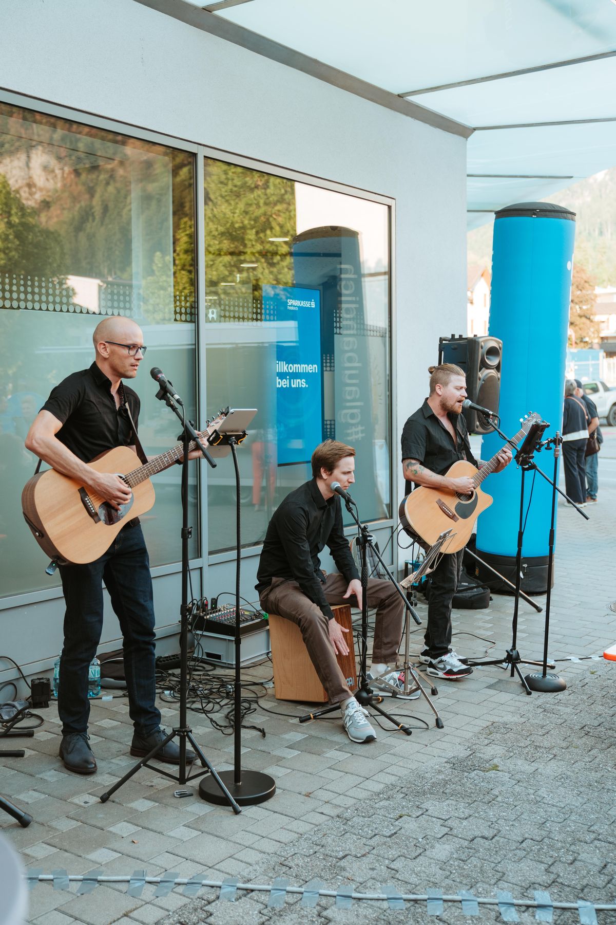 Good Old Days live in Götzis: Arjan, David und Daniel